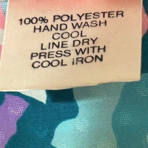 VTG Neiman Marcus Susan Freis Ruffle Collar Pleated Long Sleeve Dress Size Large - Picture 6 of 10